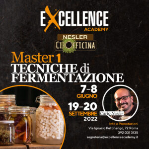 Corso di Fermentazione presso Excellence  Roma 19-20 settembre
